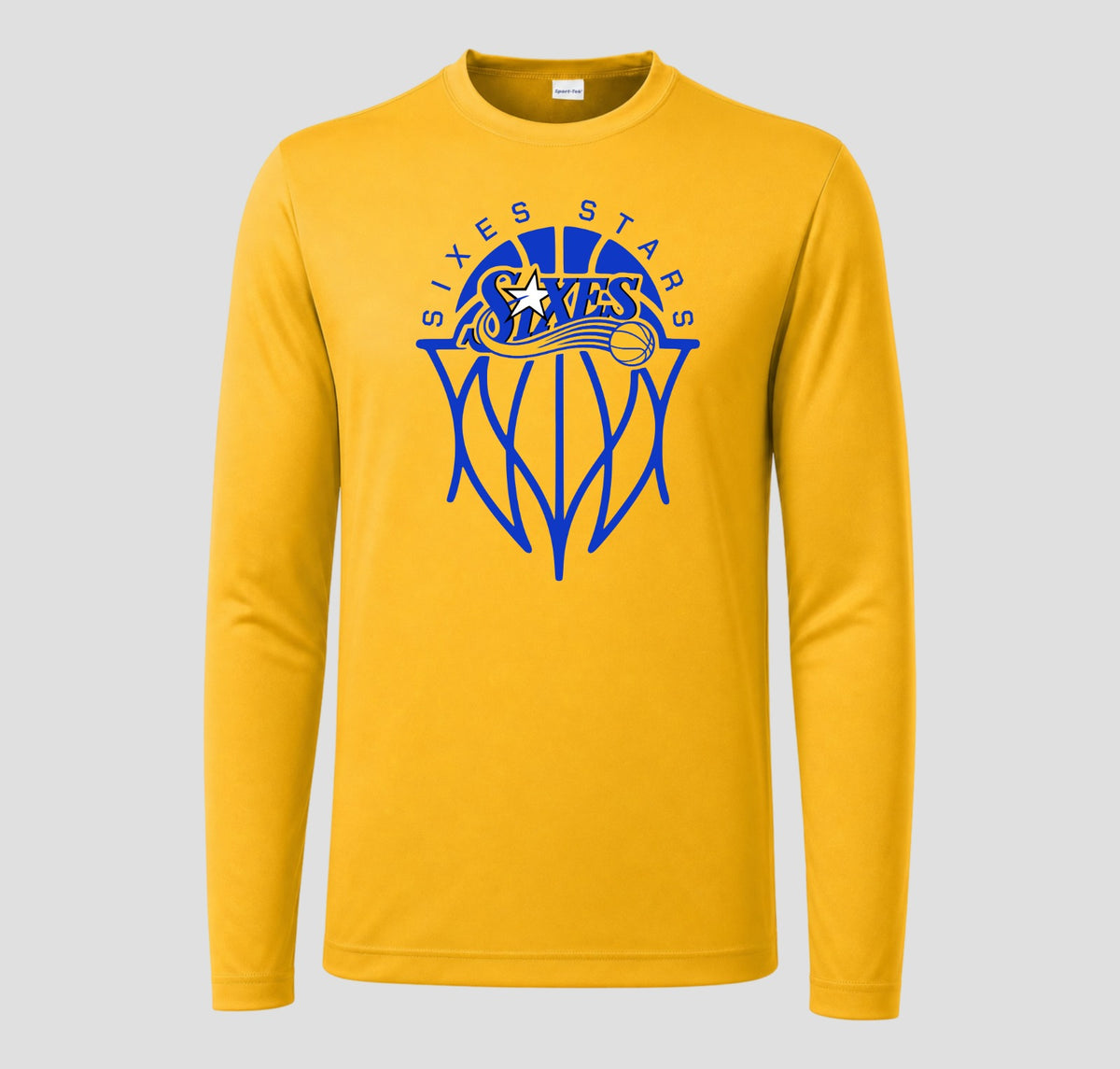 Sixes Stars Basketball Long Sleeve Performance/Shooting Shirt