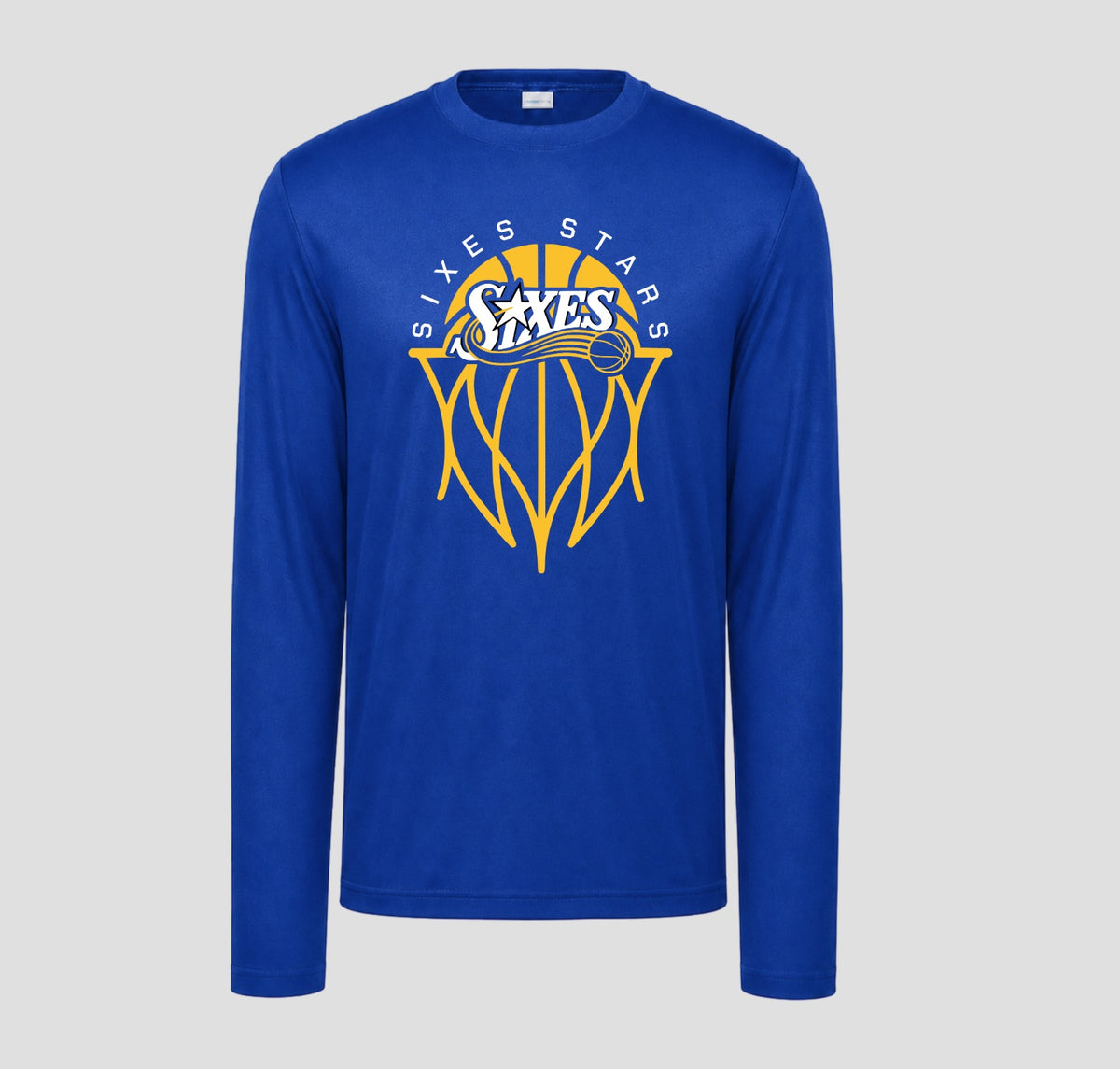 Sixes Stars Basketball Long Sleeve Performance/Shooting Shirt