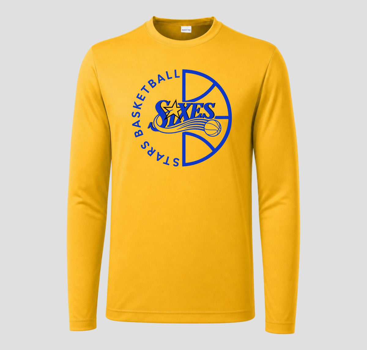 Sixes Stars Basketball Long Sleeve Performance/Shooting Shirt