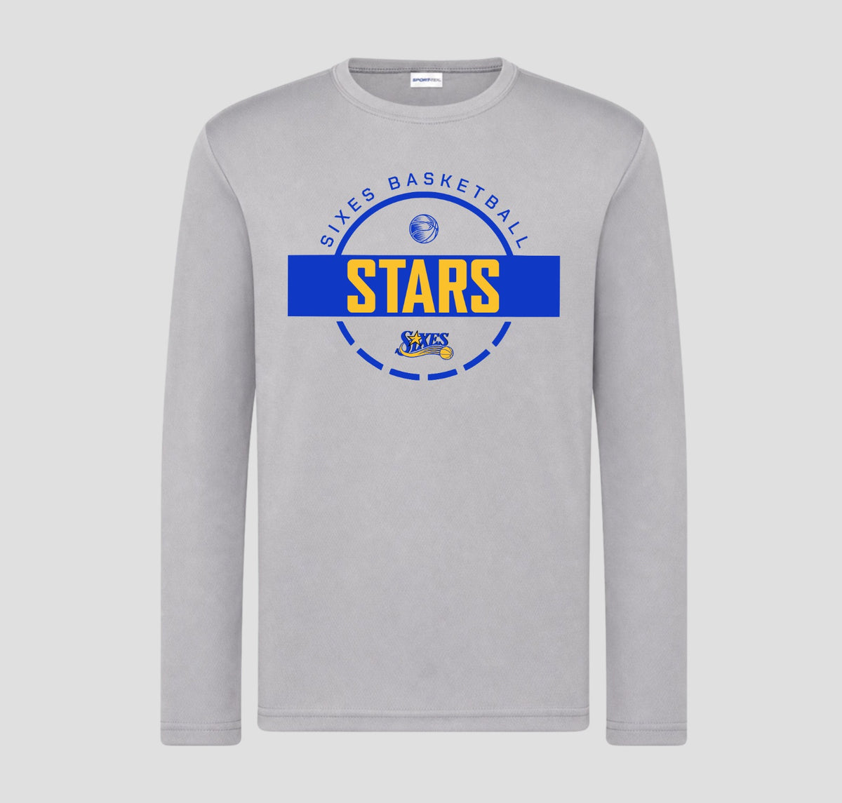 Sixes Stars Basketball Long Sleeve Performance/Shooting Shirt