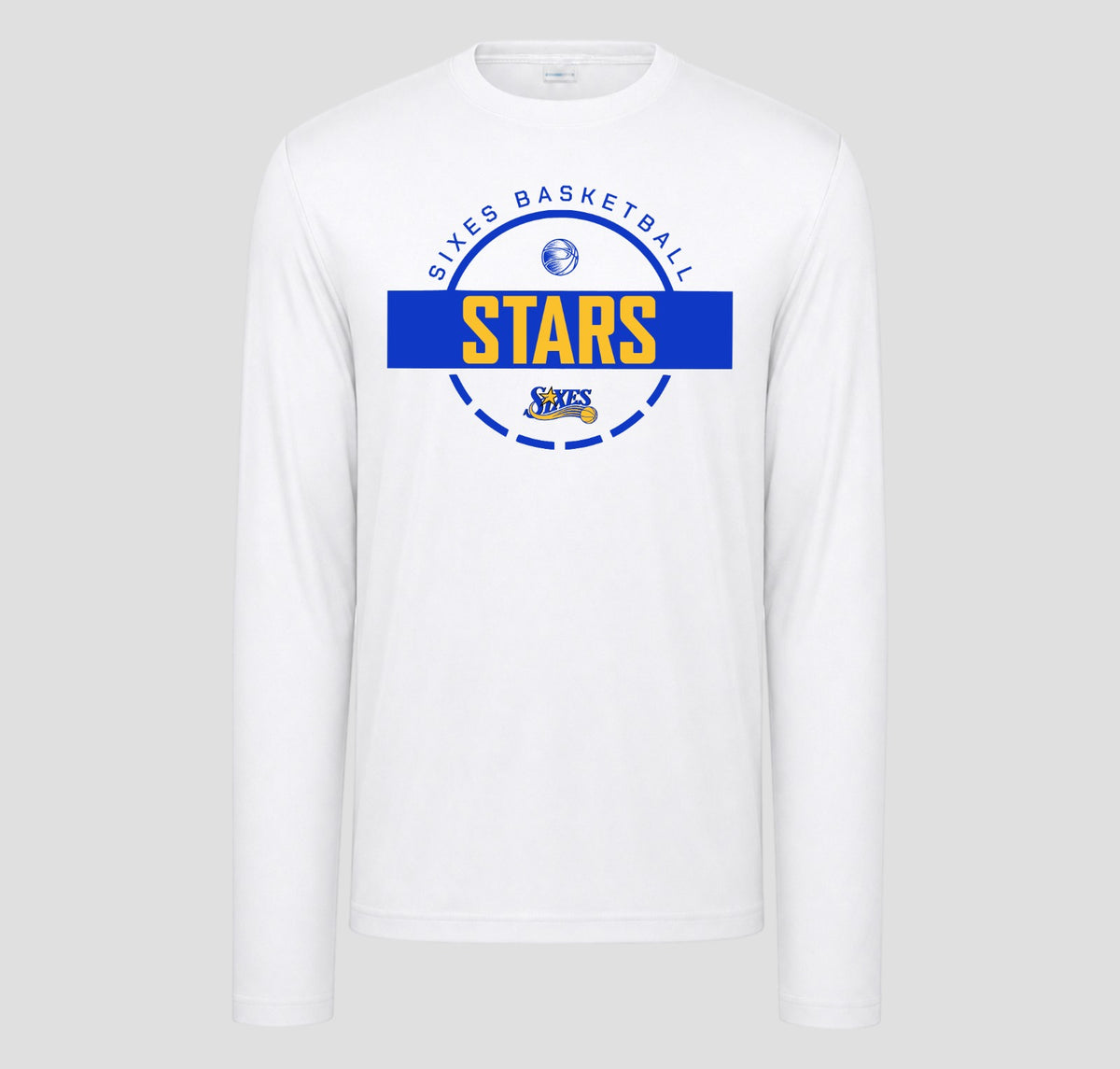 Sixes Stars Basketball Long Sleeve Performance/Shooting Shirt