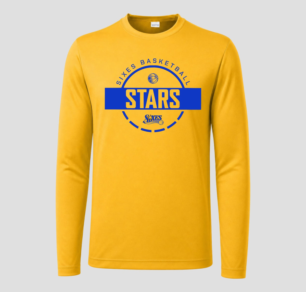 Sixes Stars Basketball Long Sleeve Performance/Shooting Shirt