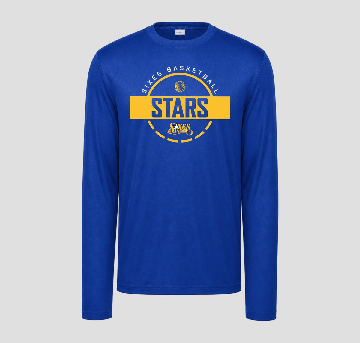 Sixes Stars Basketball Long Sleeve Performance/Shooting Shirt