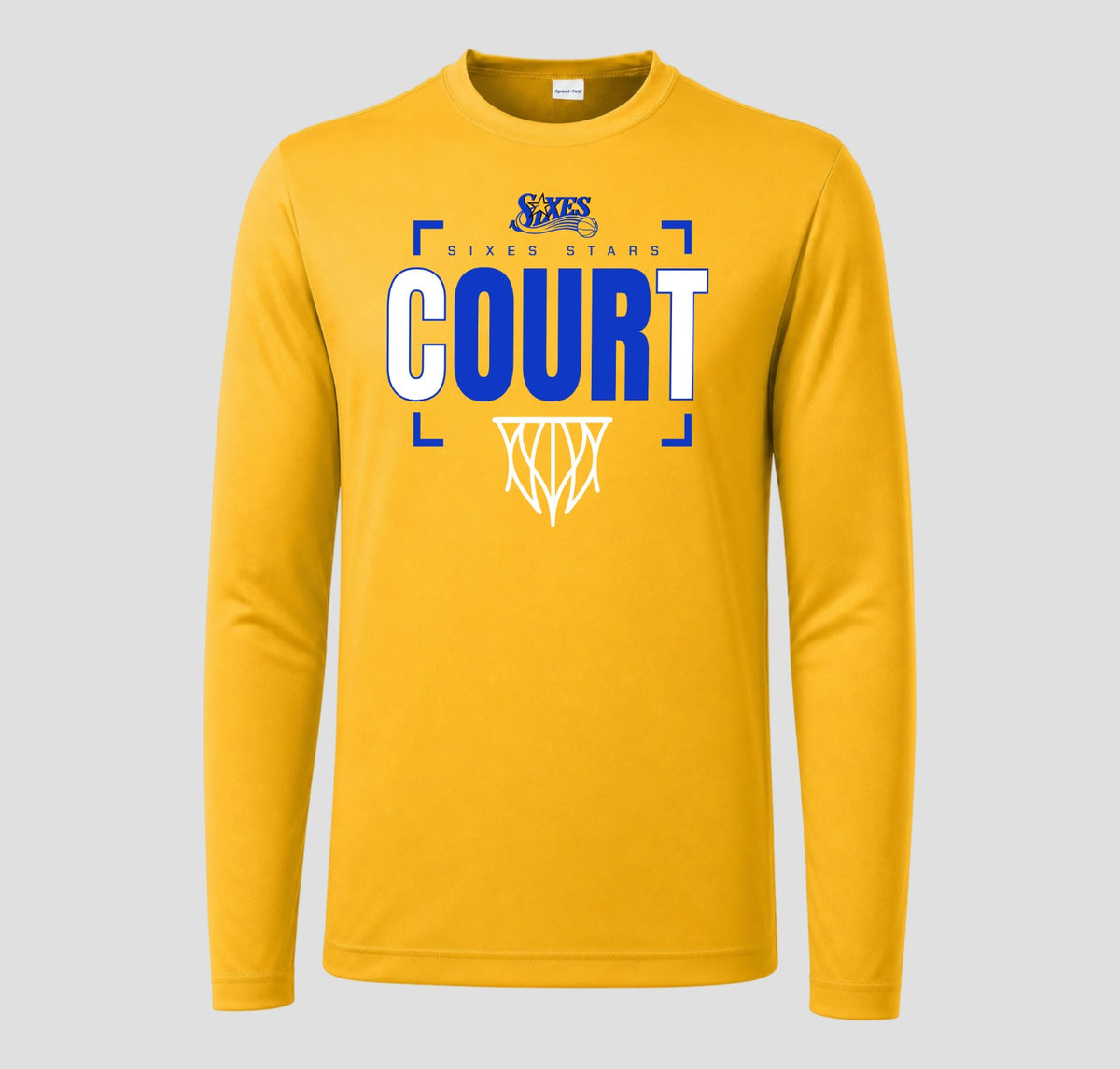 Sixes Stars Basketball Long Sleeve Performance/Shooting Shirt