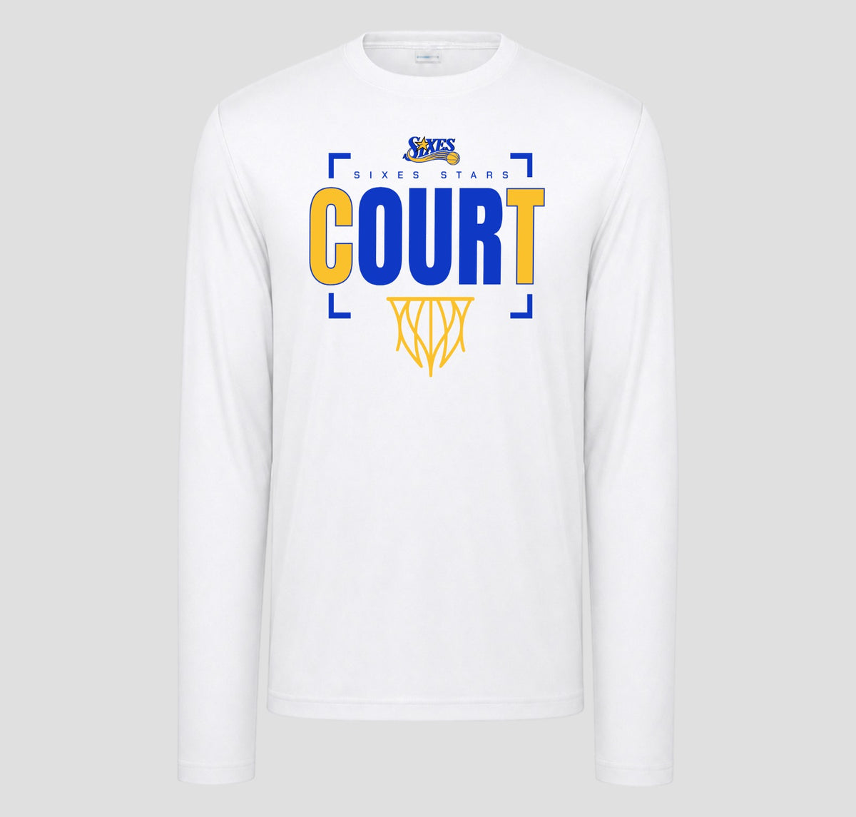 Sixes Stars Basketball Long Sleeve Performance/Shooting Shirt
