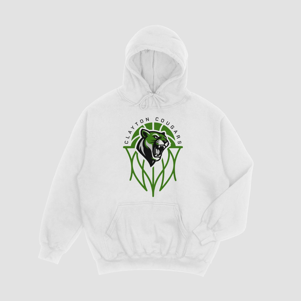 Clayton Courgars Basketball Hoodie