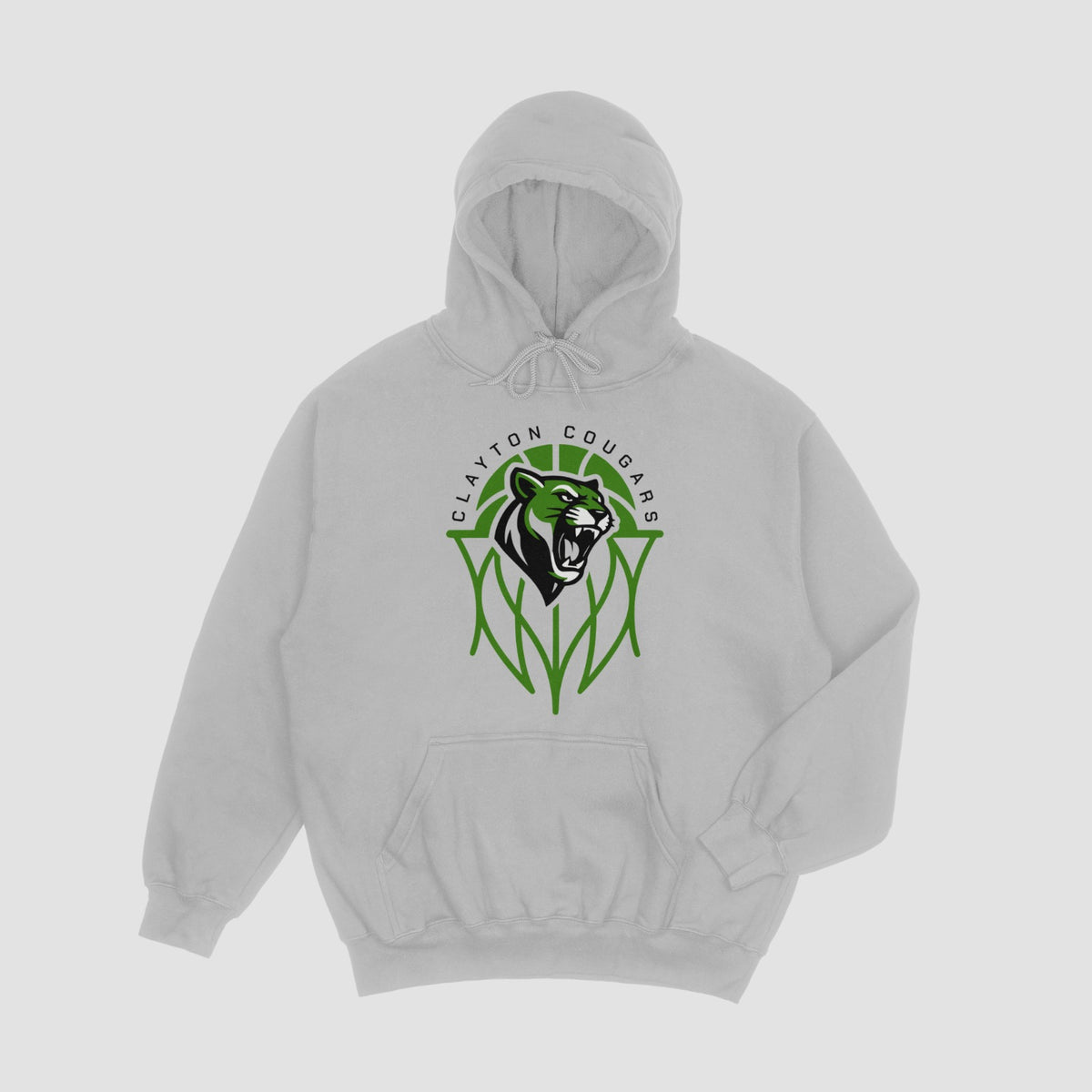 Clayton Courgars Basketball Hoodie