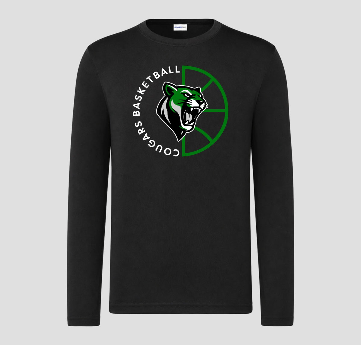 Clayton Cougars Basketball Long Sleeve Performance/Shooting Shirt