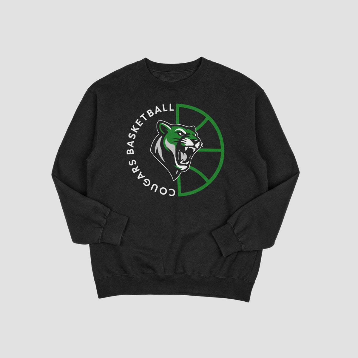 Clayton Cougars Basketball Sweatshirt