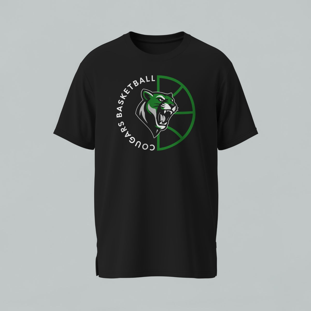 Clayton Courgars Basketball  T-Shirt