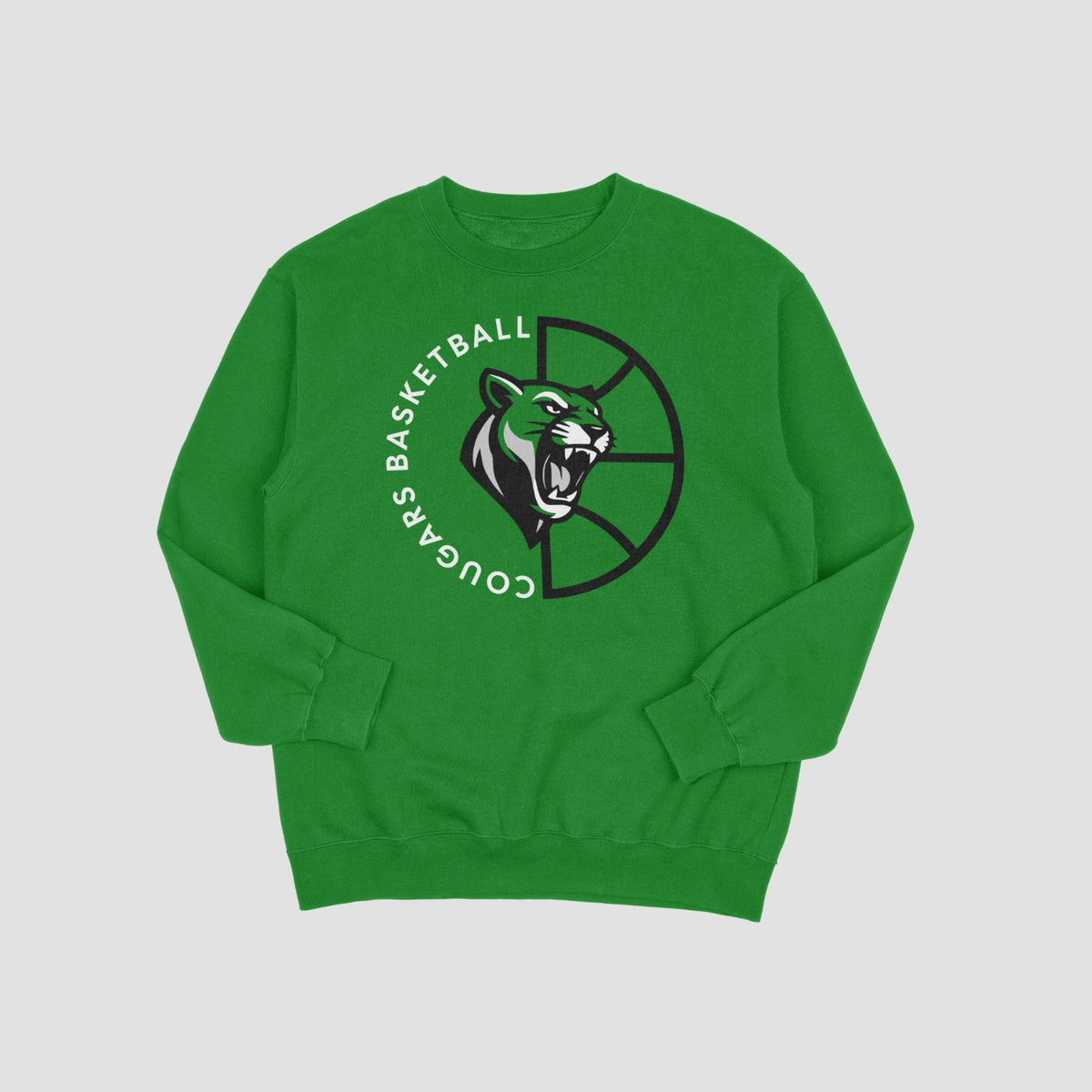 Clayton Cougars Basketball Sweatshirt