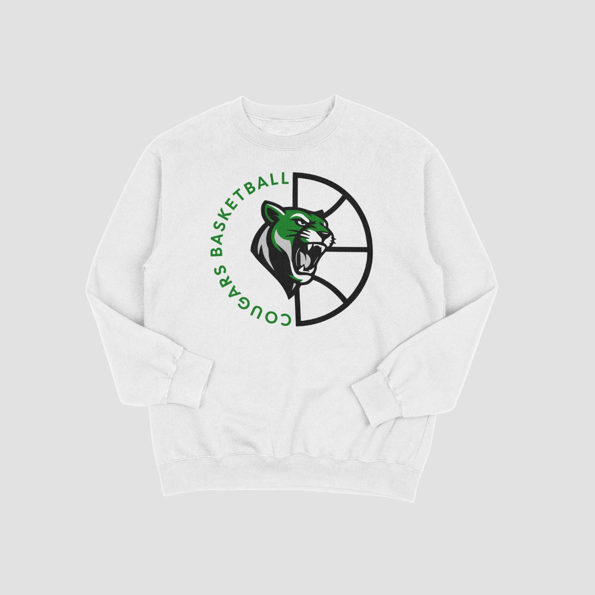 Clayton Cougars Basketball Sweatshirt