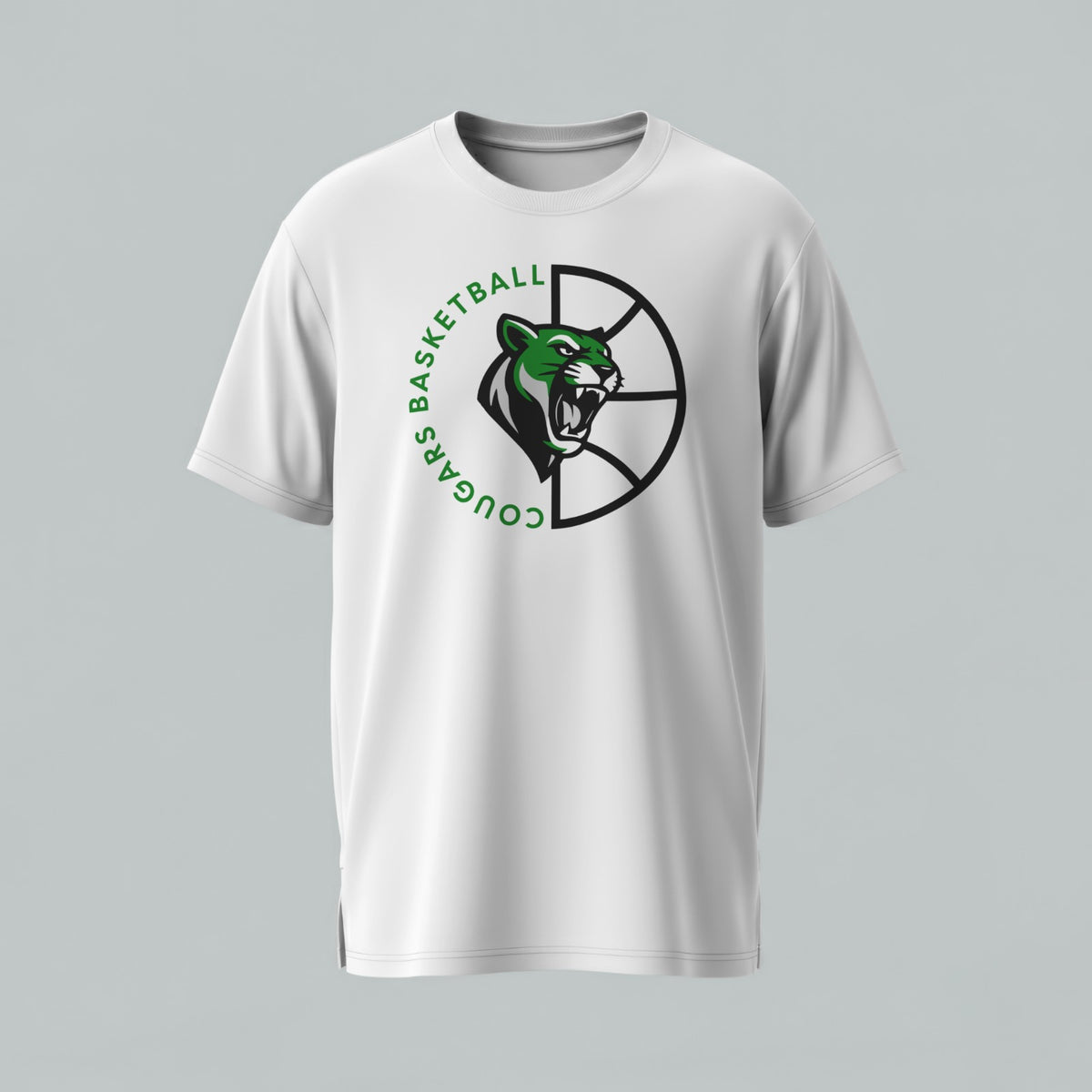 Clayton Courgars Basketball  T-Shirt