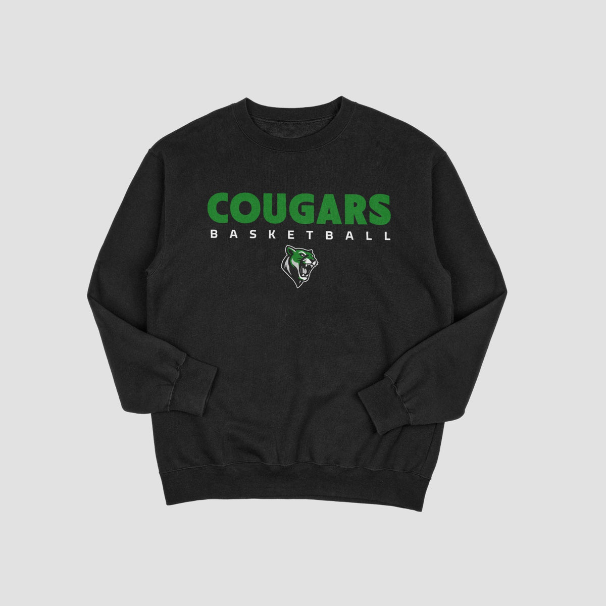 Clayton Cougars Basketball Sweatshirt