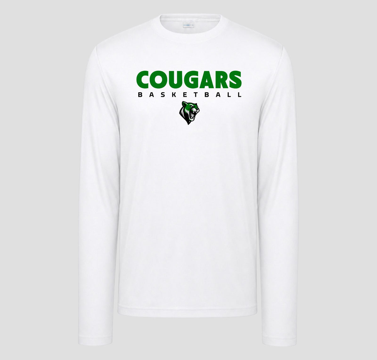 Clayton Cougars Basketball Long Sleeve Performance/Shooting Shirt