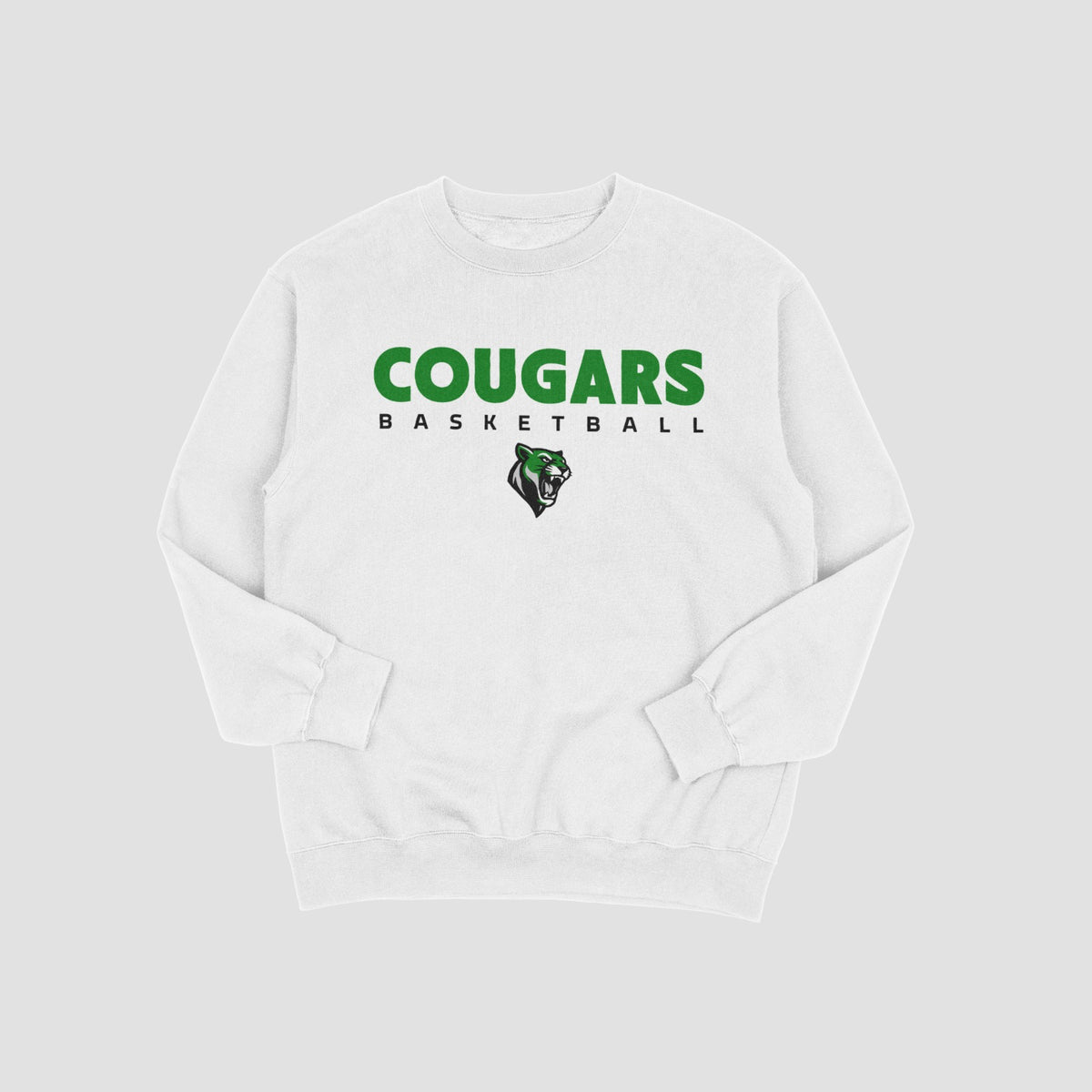 Clayton Cougars Basketball Sweatshirt