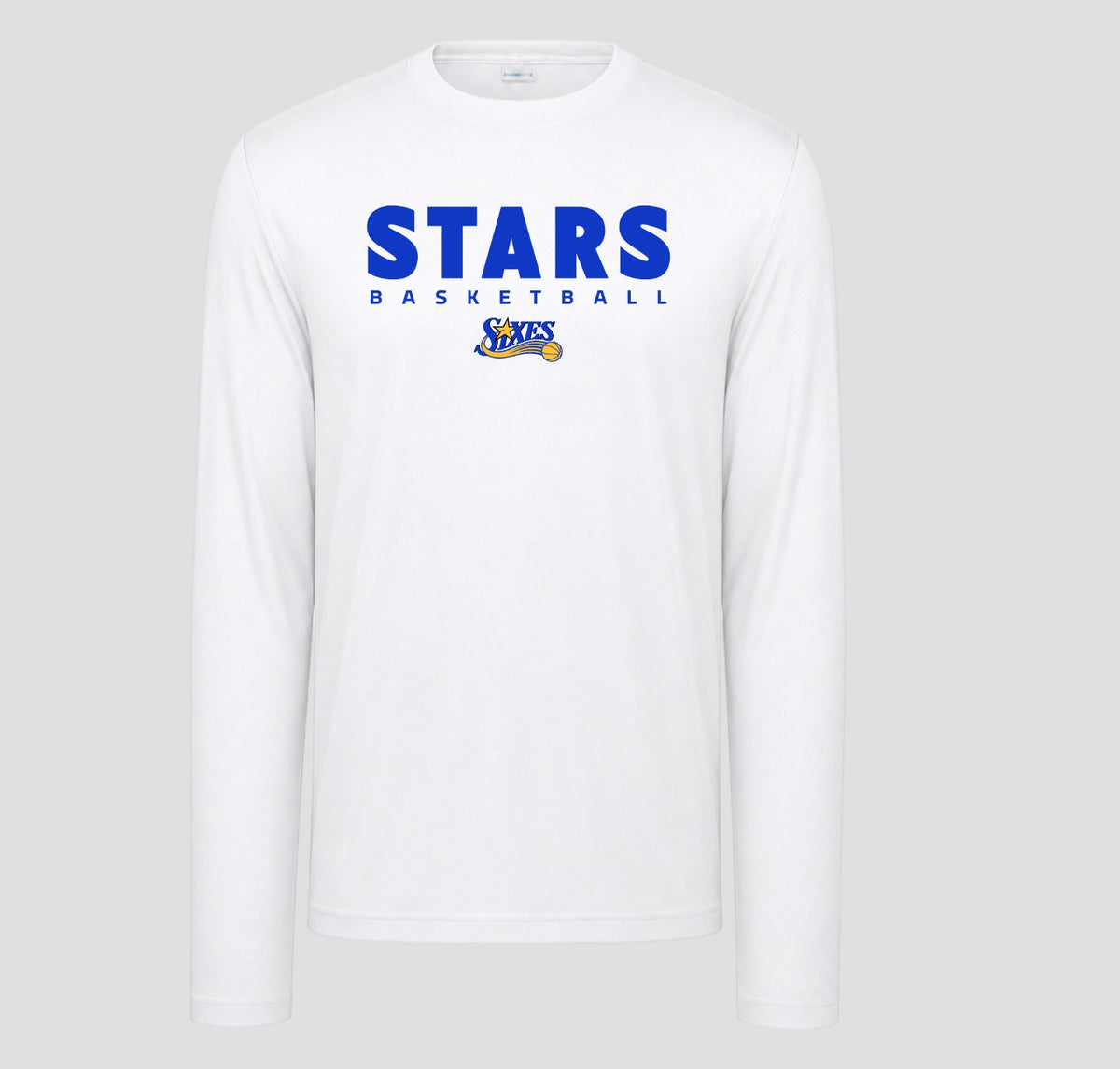 Sixes Stars Basketball Long Sleeve Performance/Shooting Shirt