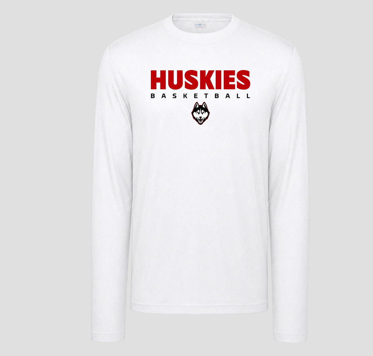 Hasty Huskies  Basketball Long Sleeve Performance/Shooting Shirt