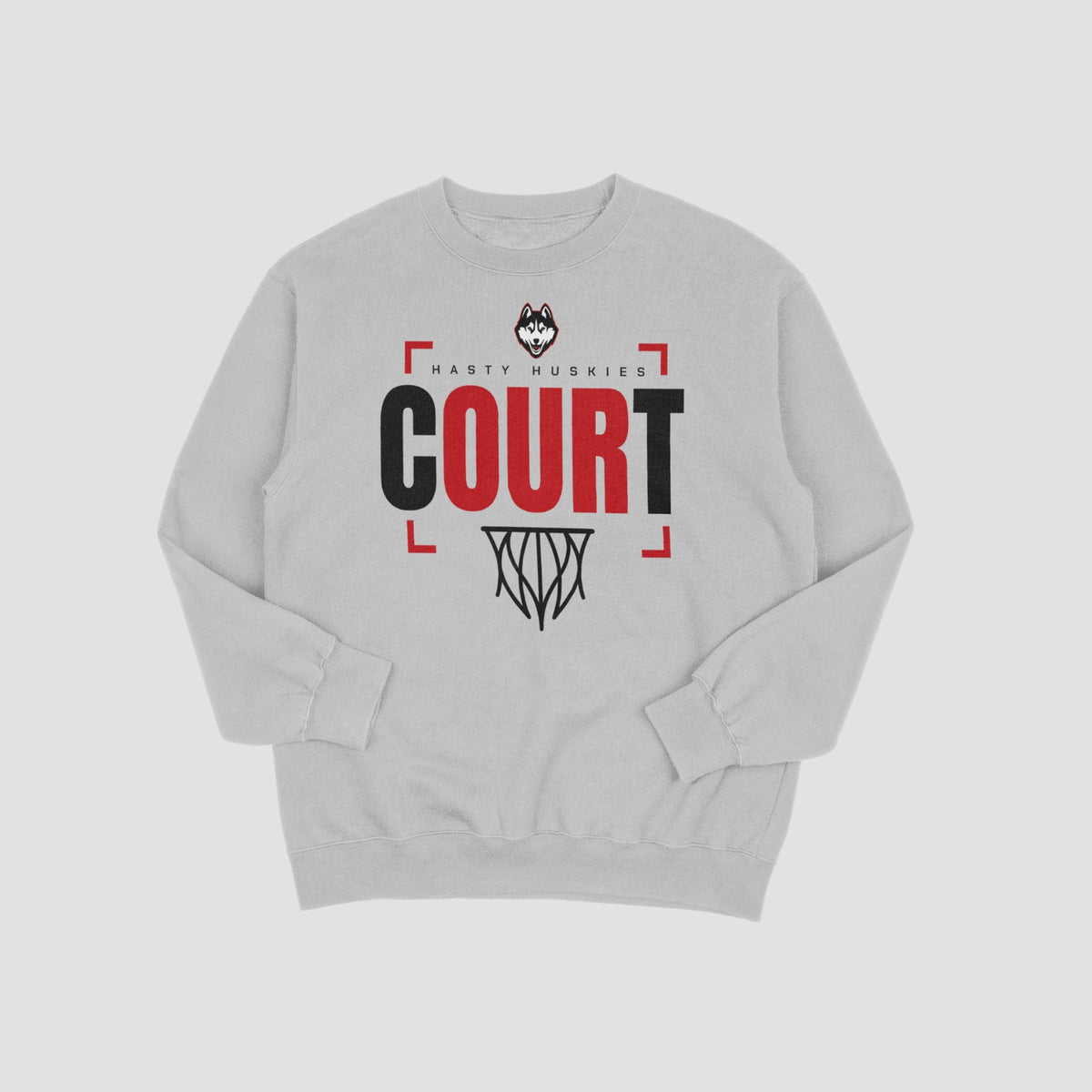 Hasty Huskies Basketball Sweatshirt