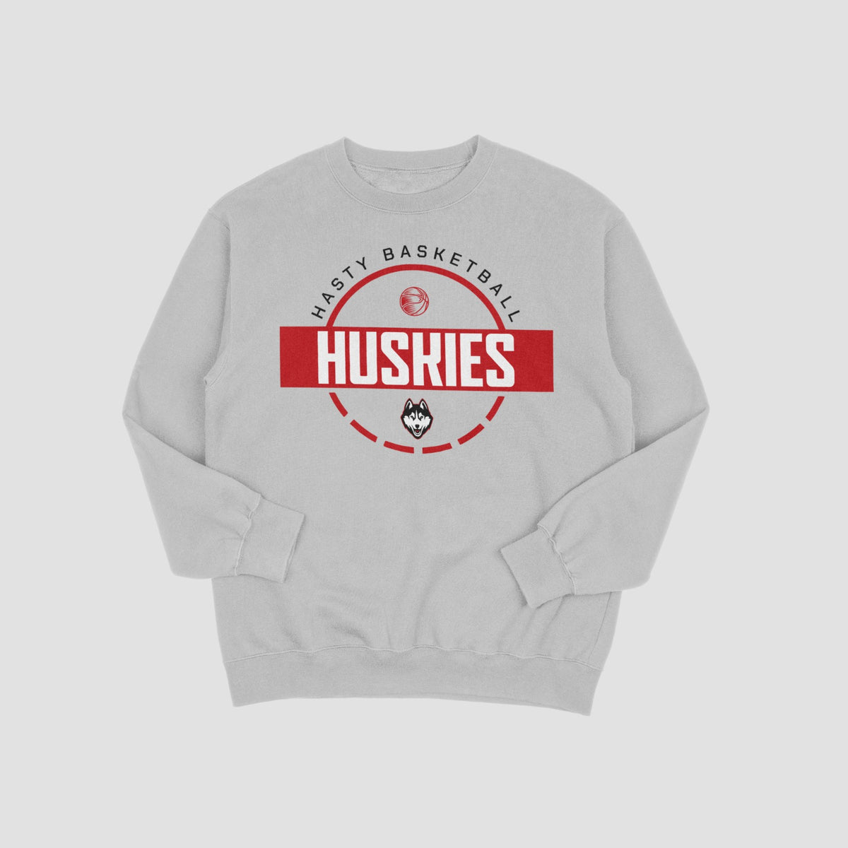 Hasty Huskies Basketball Sweatshirt