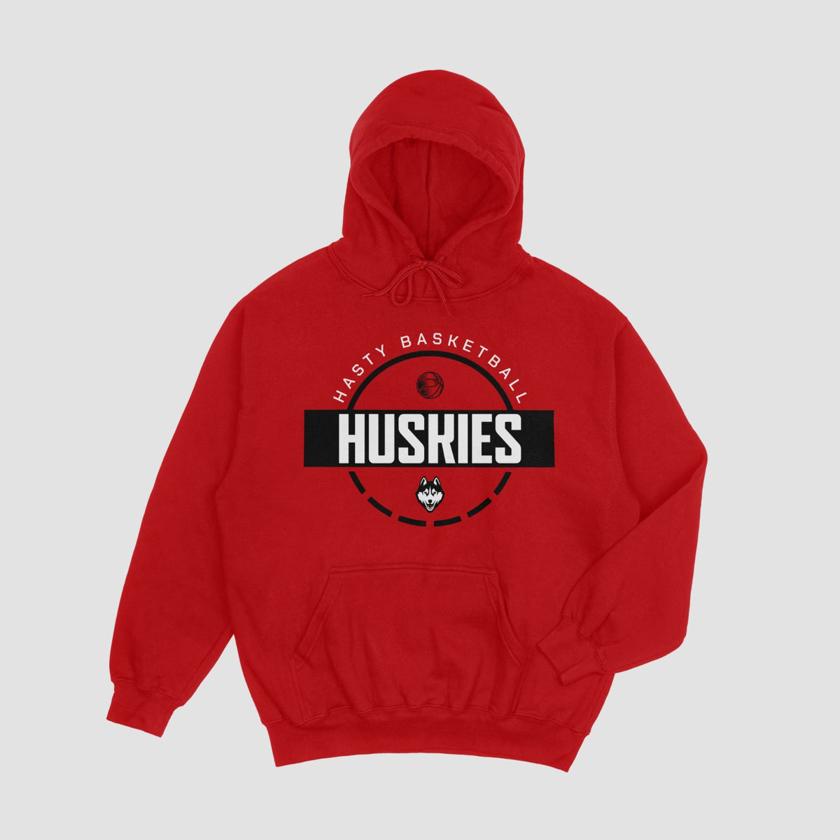 Hasty Huskies Basketball Hoodie