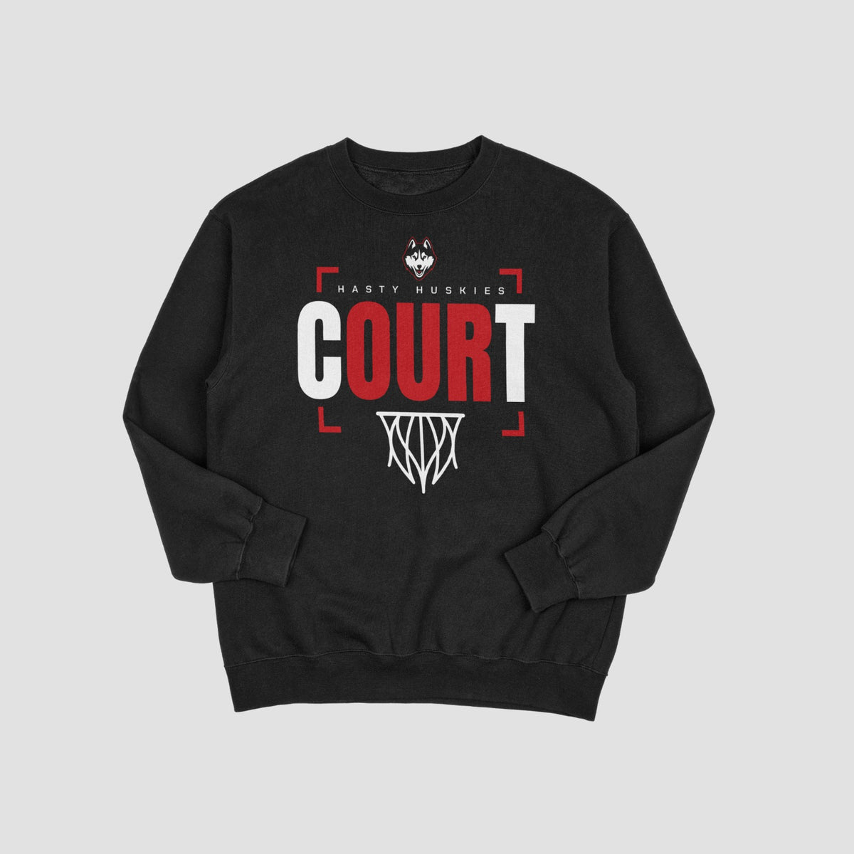 Hasty Huskies Basketball Sweatshirt