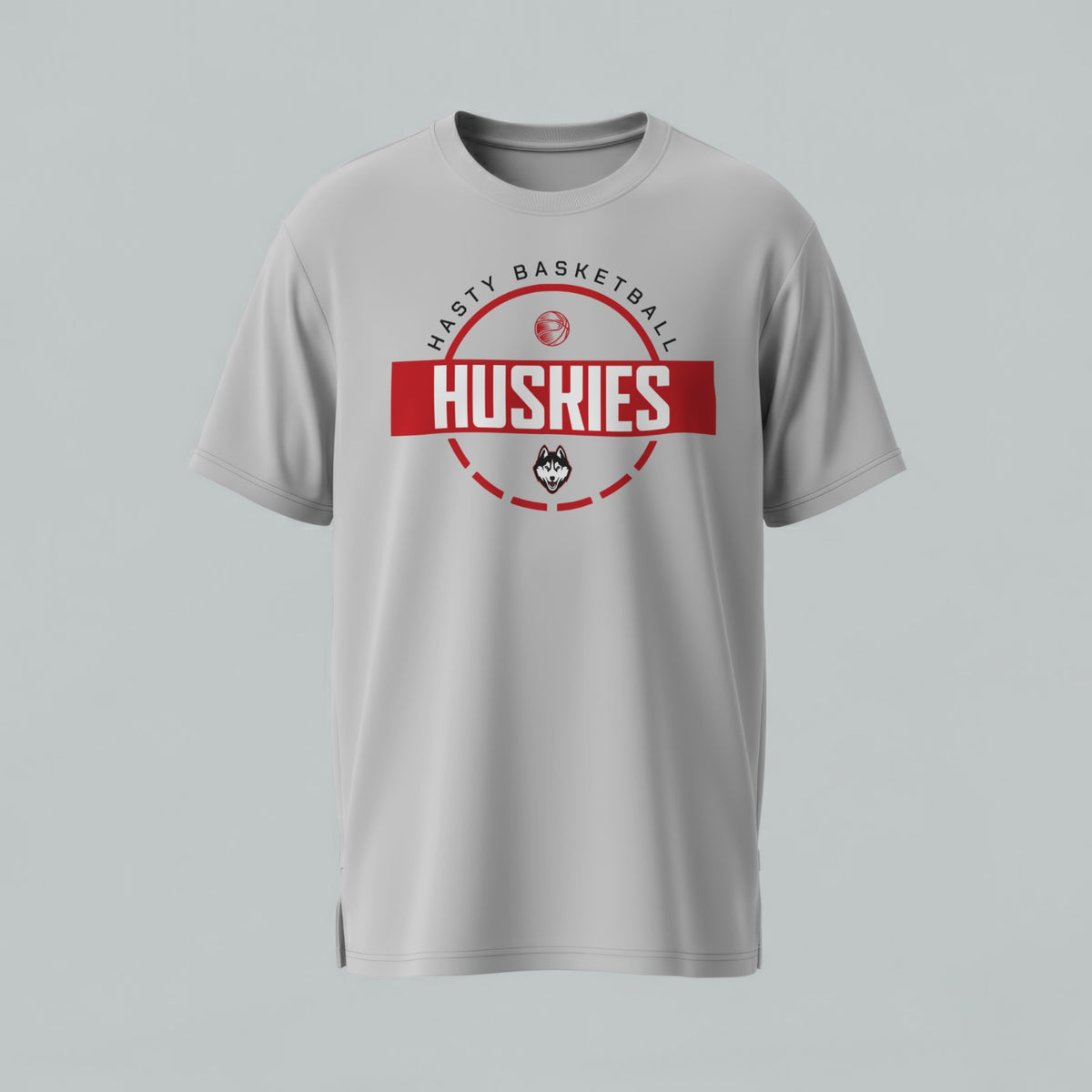 Hasty Huskies Basketball  T-Shirt