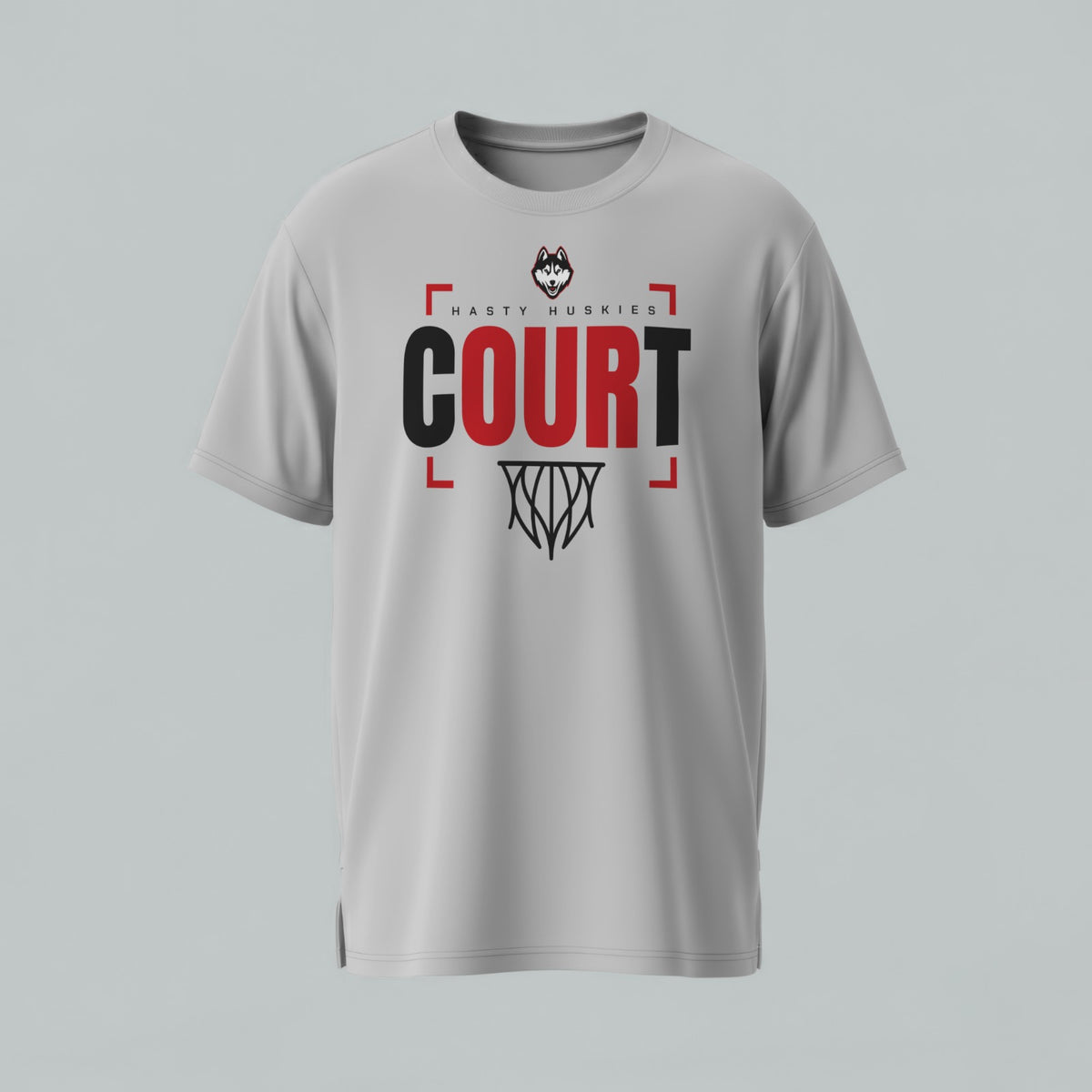 Hasty Huskies Basketball  T-Shirt