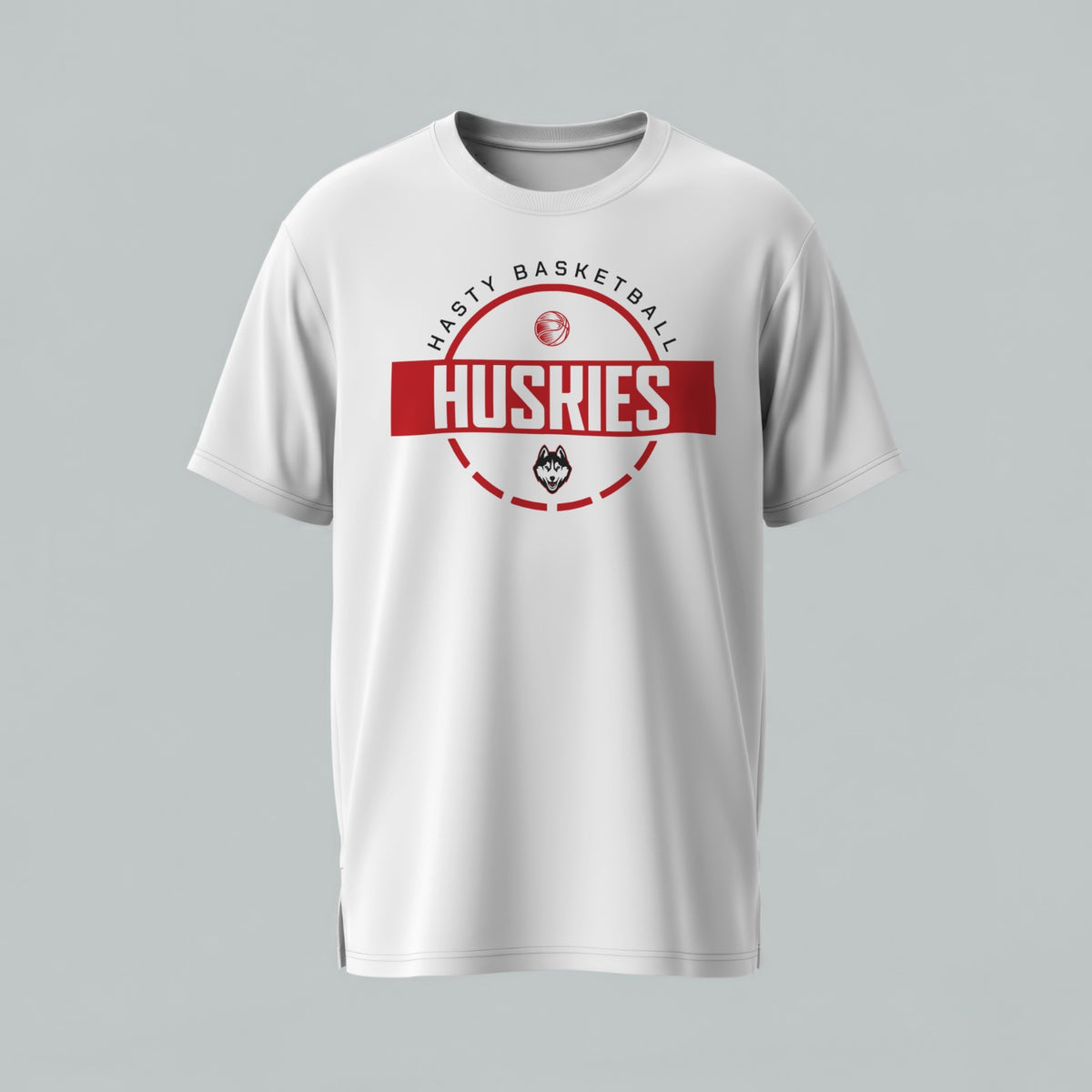 Hasty Huskies Basketball  T-Shirt