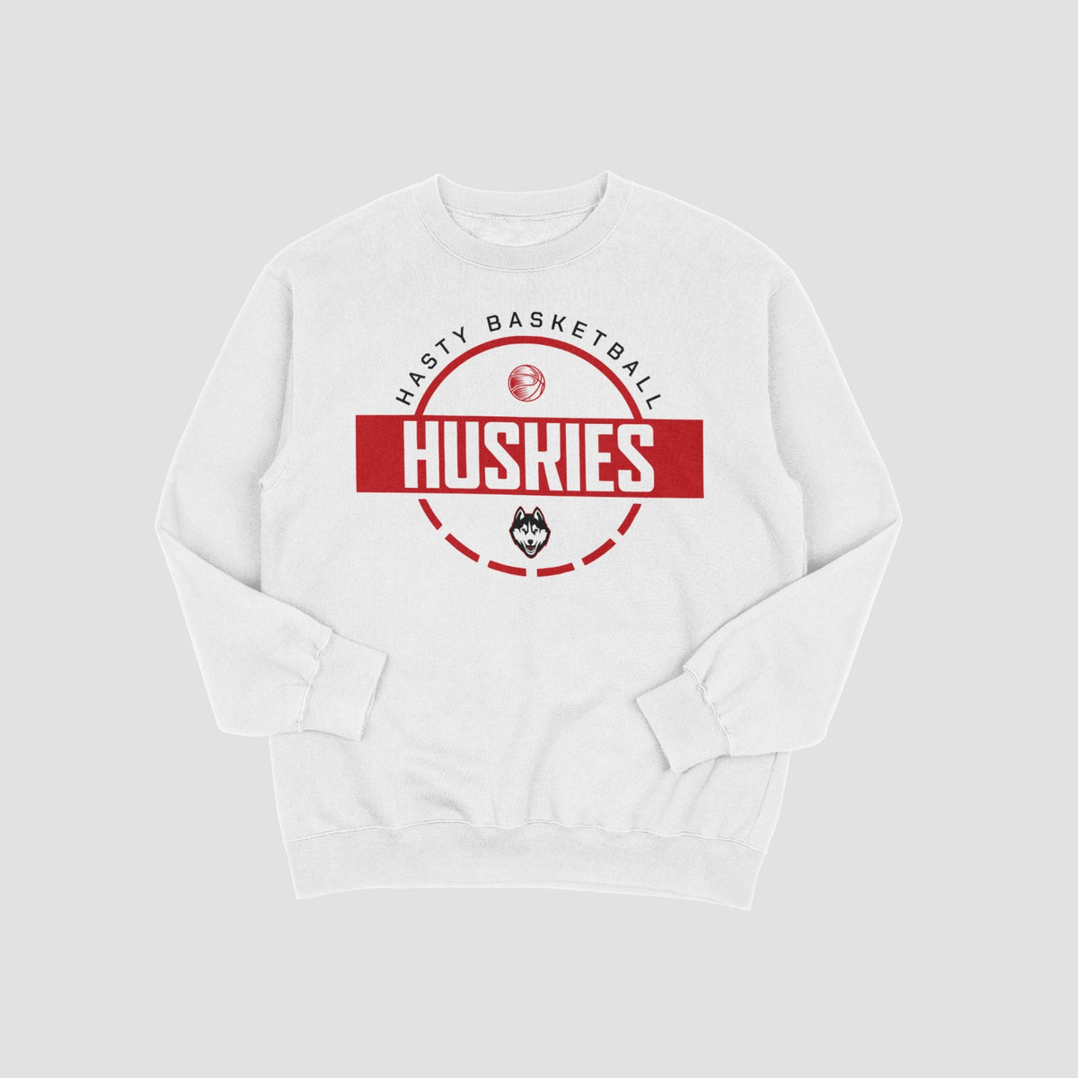 Hasty Huskies Basketball Sweatshirt