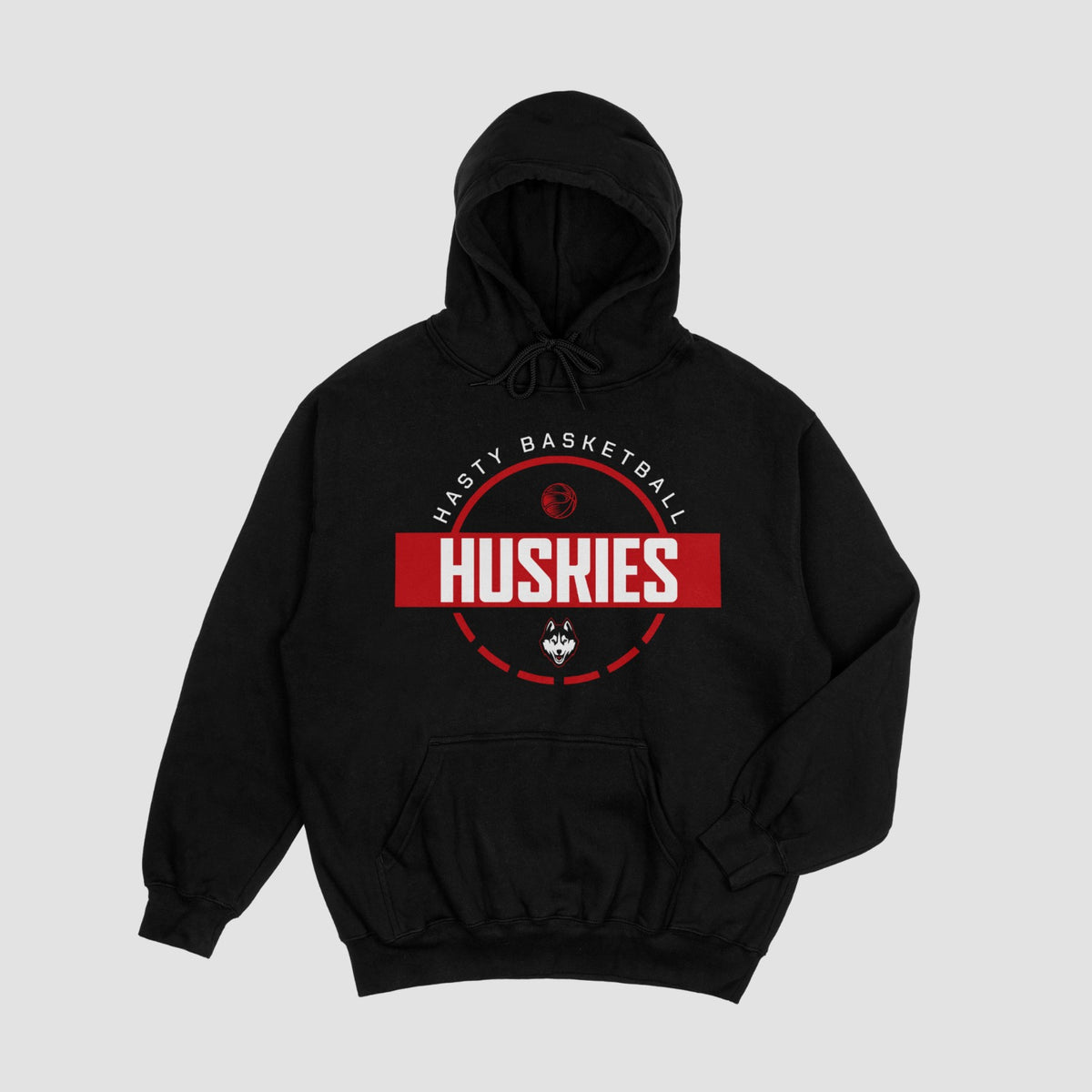 Hasty Huskies Basketball Hoodie