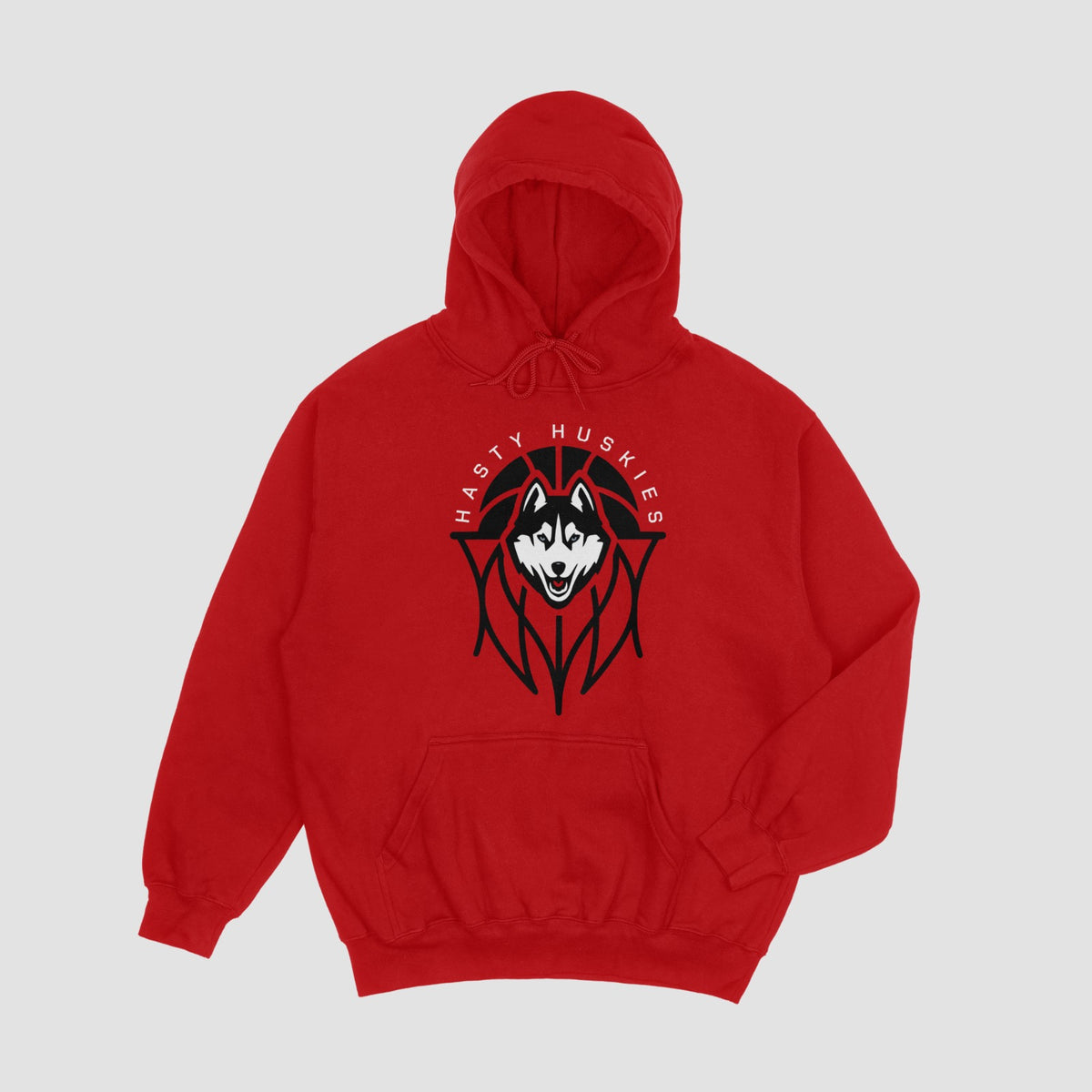 Hasty Huskies Basketball Hoodie