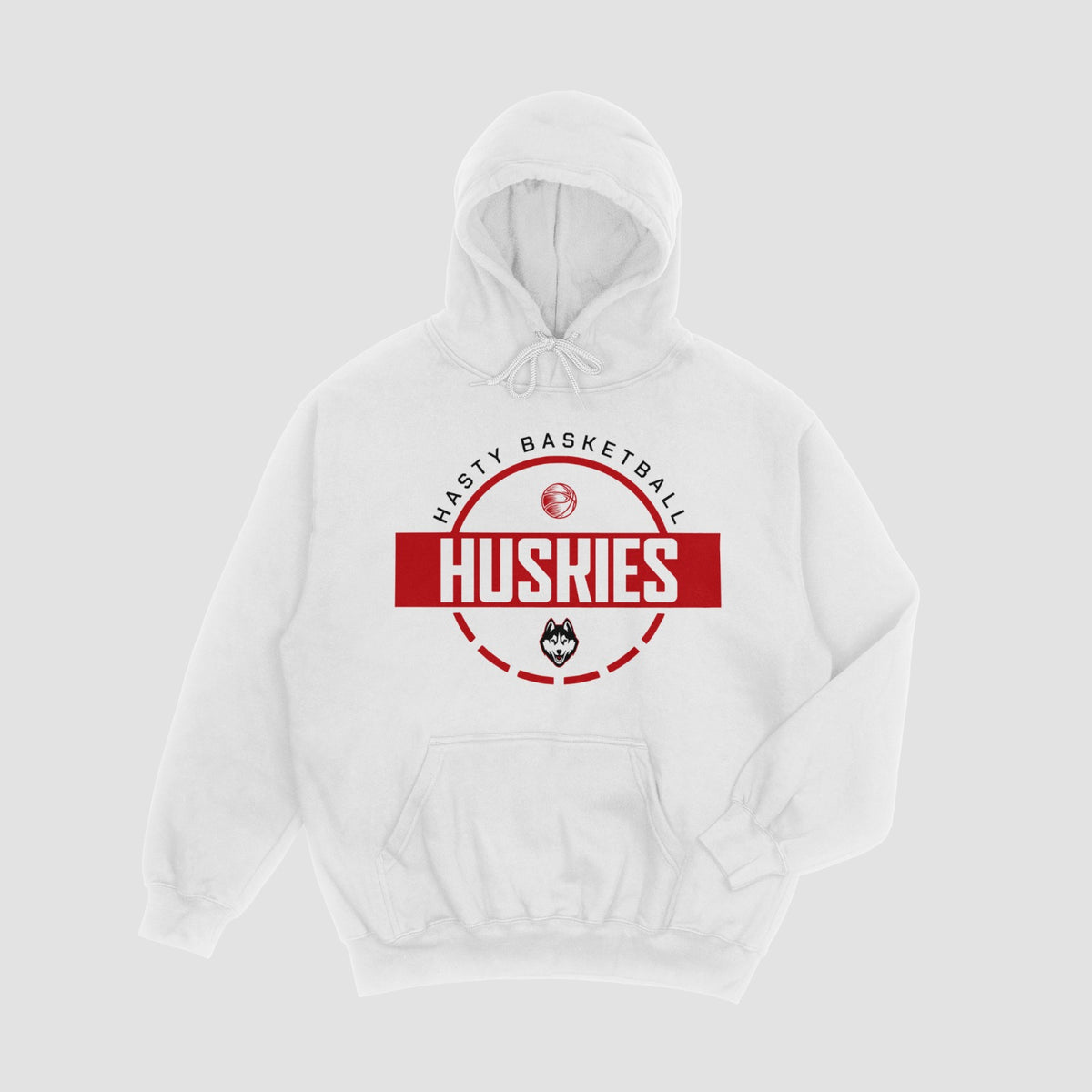Hasty Huskies Basketball Hoodie