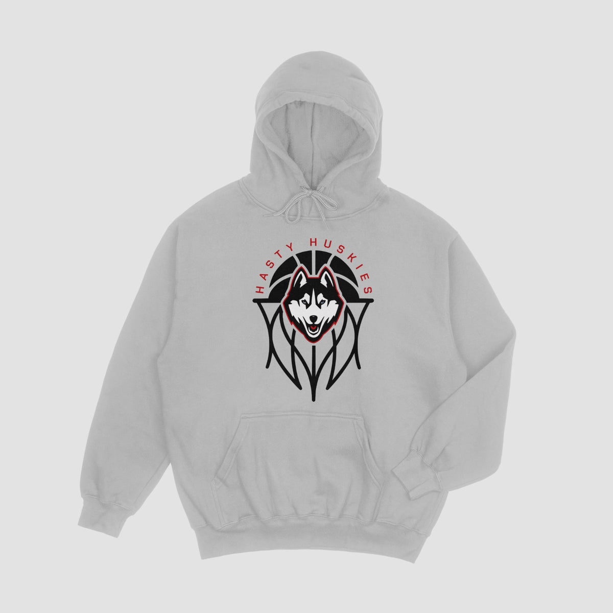 Hasty Huskies Basketball Hoodie