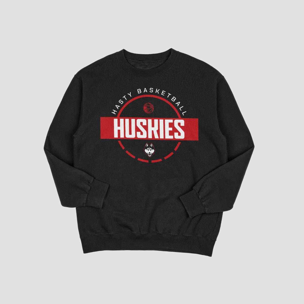 Hasty Huskies Basketball Sweatshirt