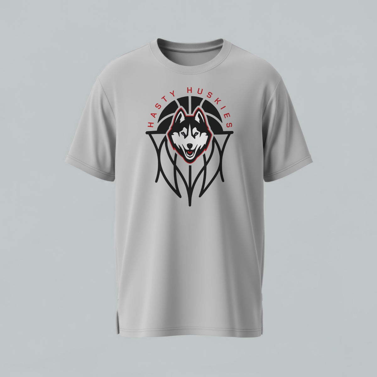 Hasty Huskies Basketball  T-Shirt