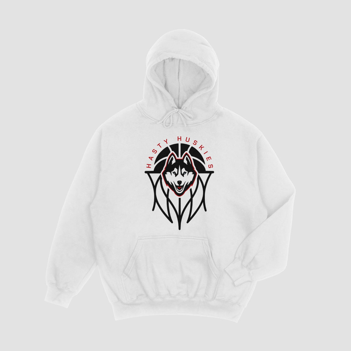 Hasty Huskies Basketball Hoodie