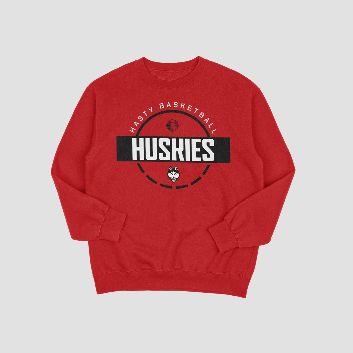 Hasty Huskies Basketball Sweatshirt