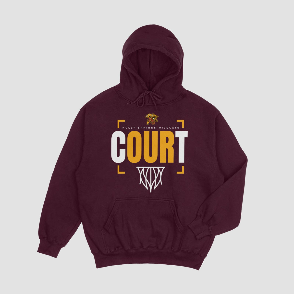 Holly Springs  Basketball Hoodie