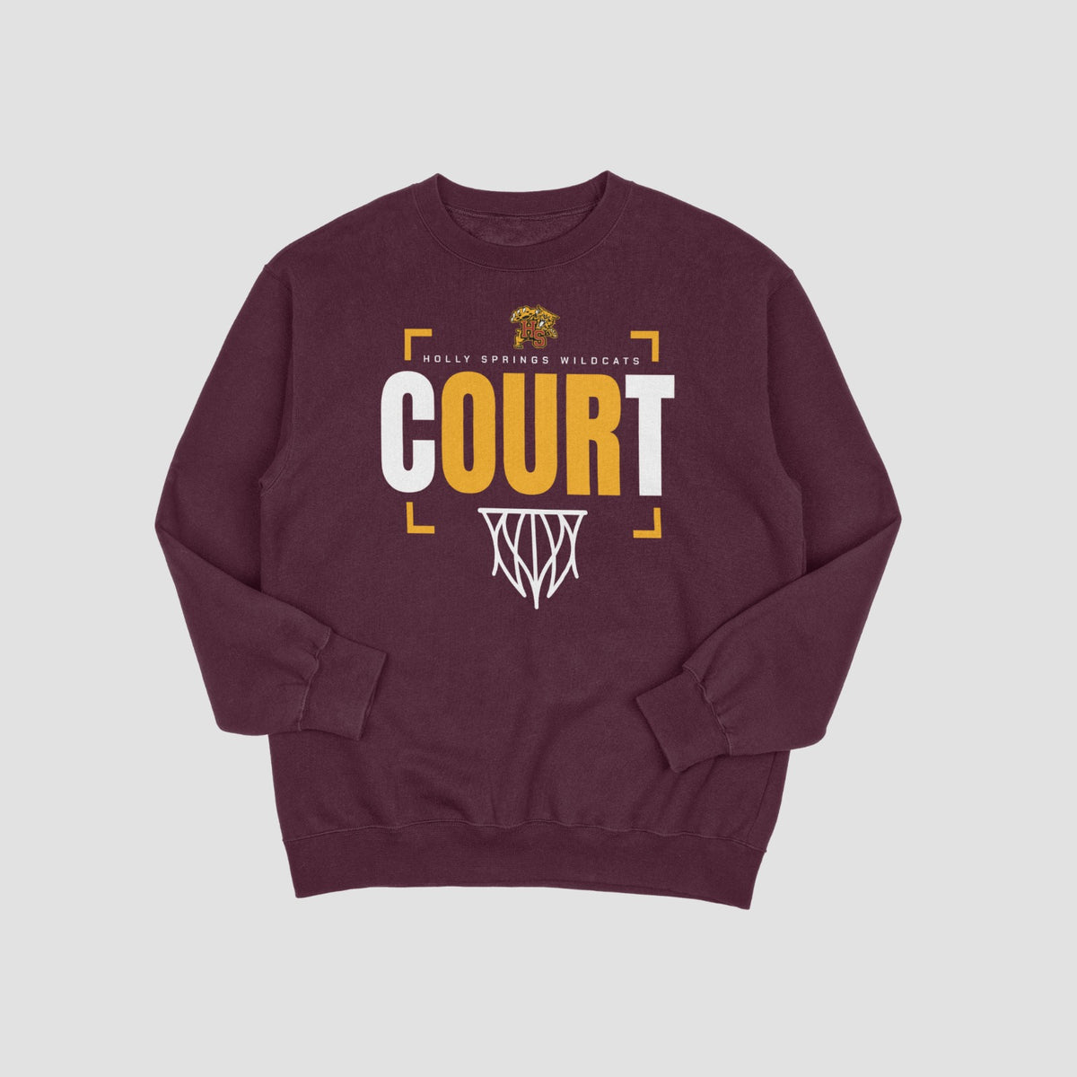 Holly Springs Basketball Sweatshirt