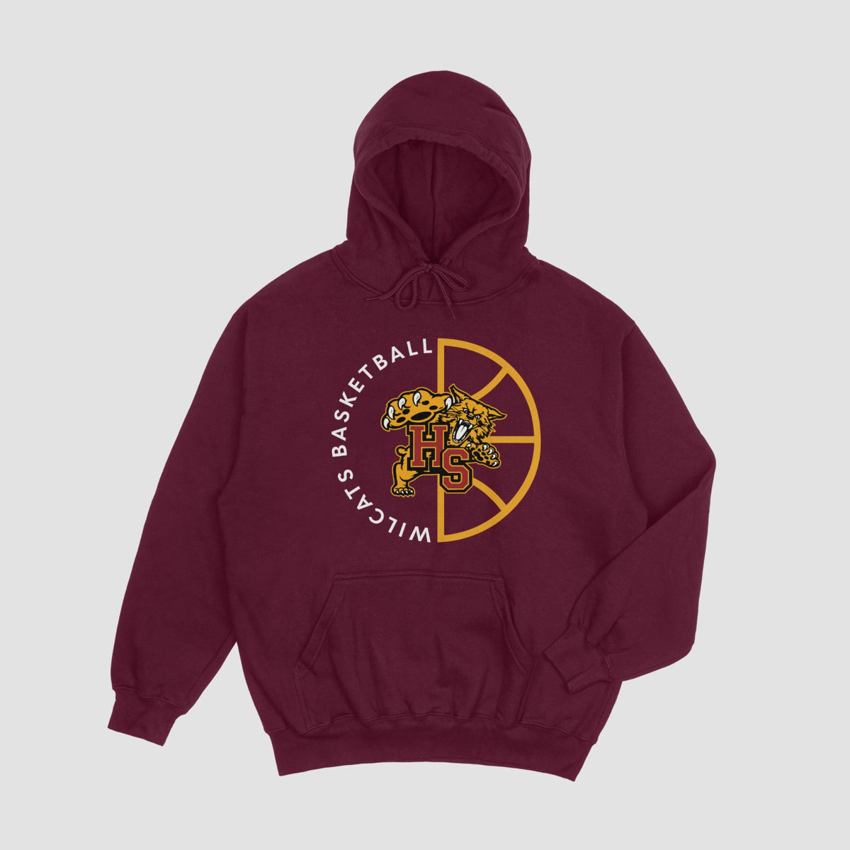 Holly Springs  Basketball Hoodie