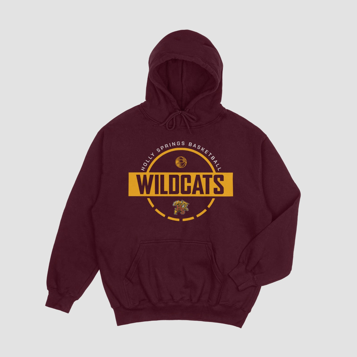 Holly Springs  Basketball Hoodie