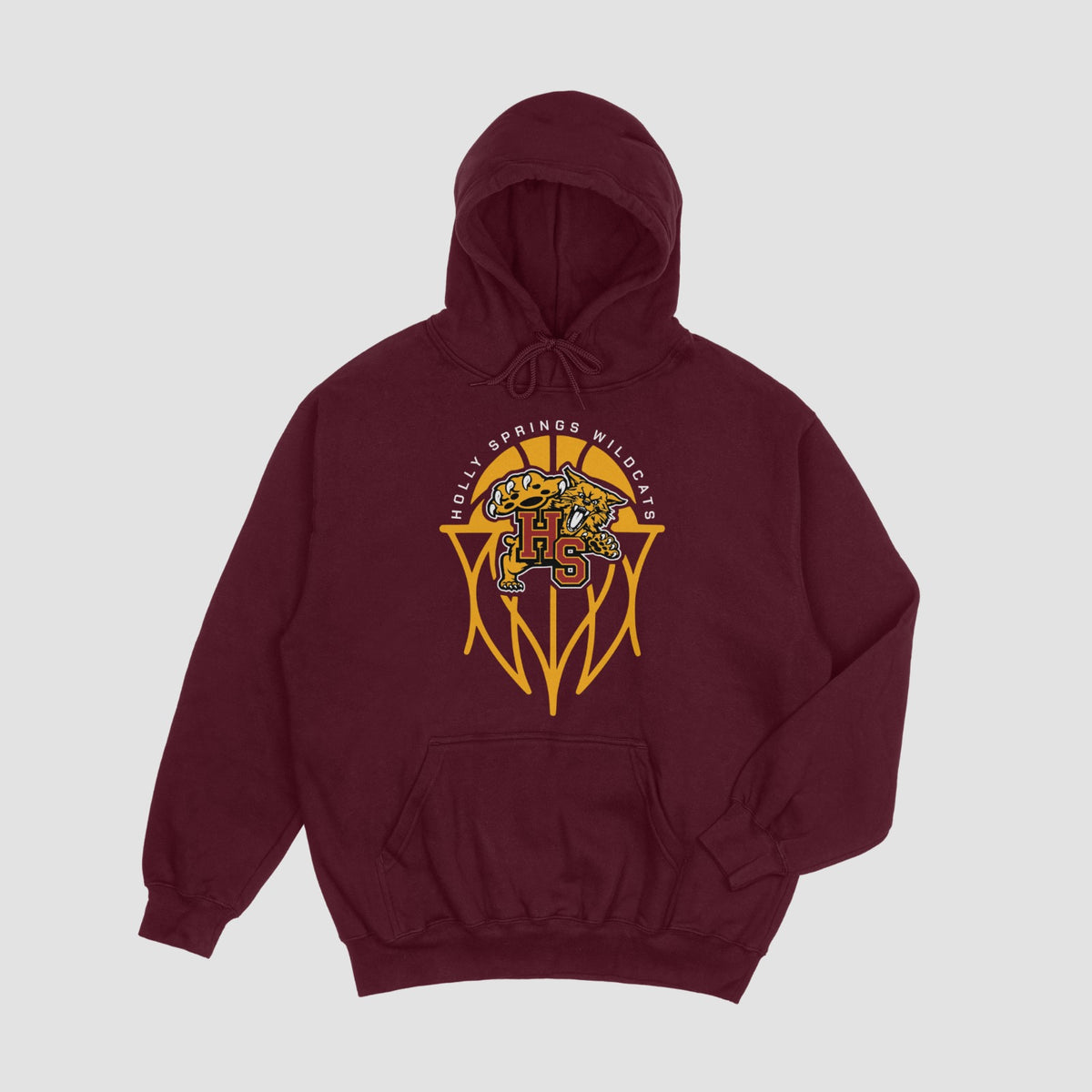 Holly Springs  Basketball Hoodie