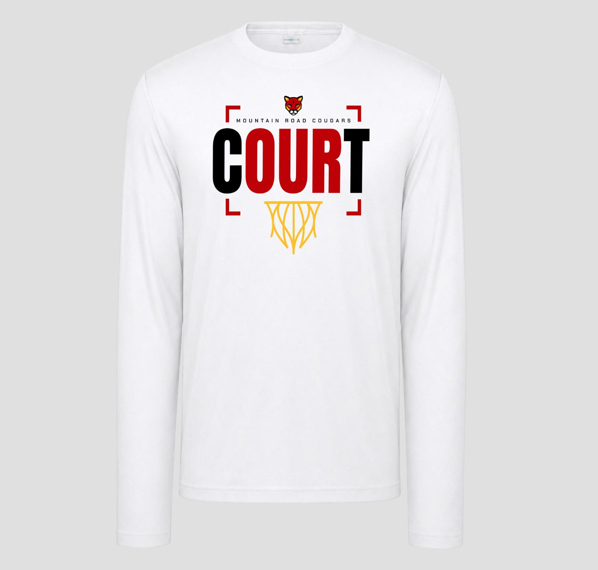 Mountain Road Basketball Long Sleeve Performance/Shooting Shirt