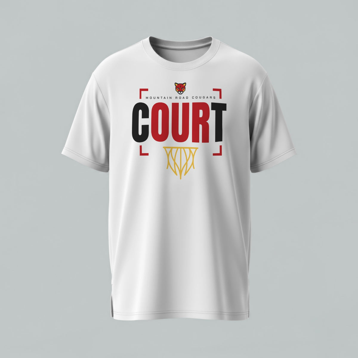 Mountain Road  Basketball T-Shirt