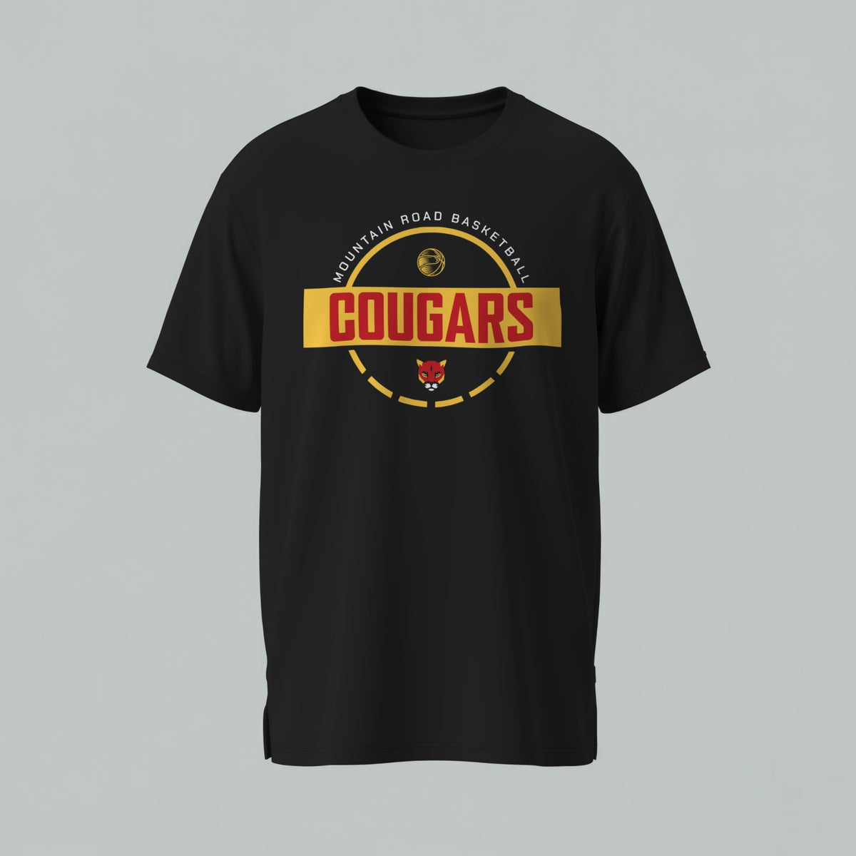 Mountain Road  Basketball T-Shirt