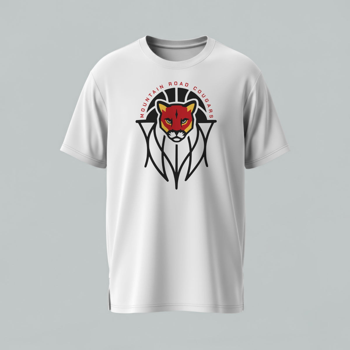 Mountain Road  Basketball T-Shirt