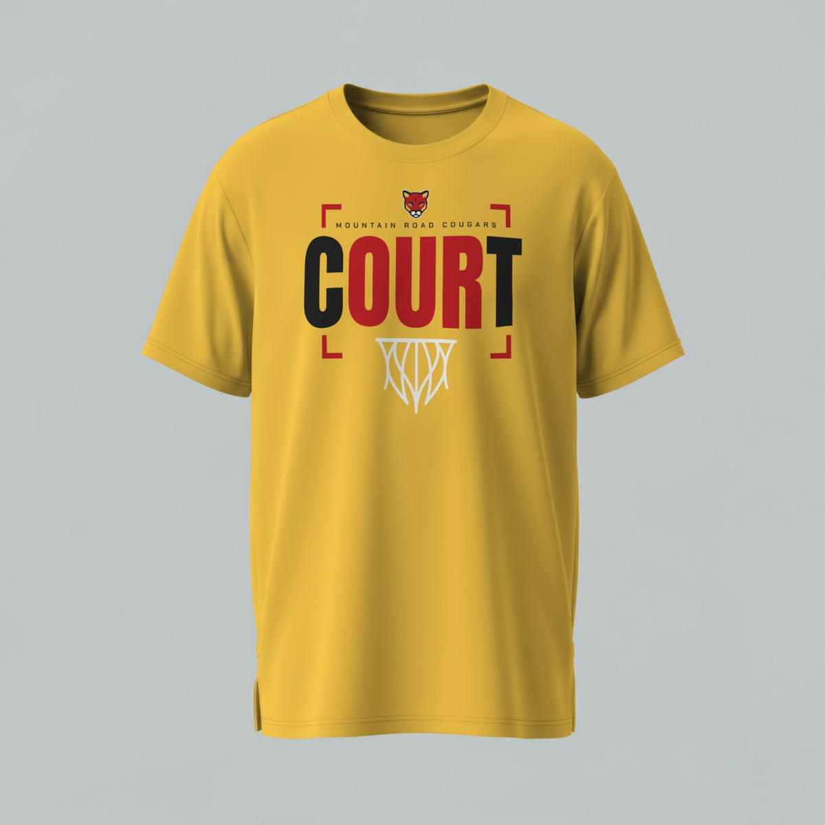 Mountain Road  Basketball T-Shirt