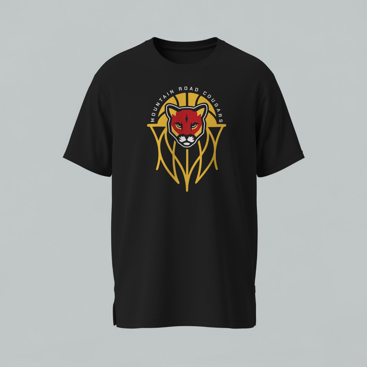 Mountain Road  Basketball T-Shirt