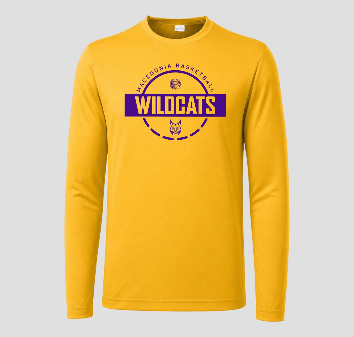 Macedonia Basketball Long Sleeve Performance/Shooting Shirt